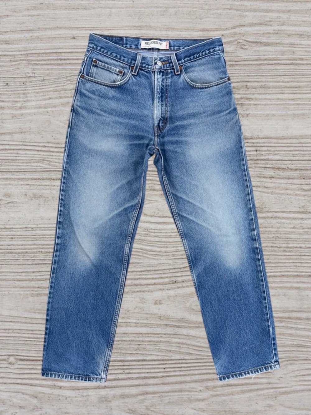 Levi's Straight Leg Jeans in Faded Blue